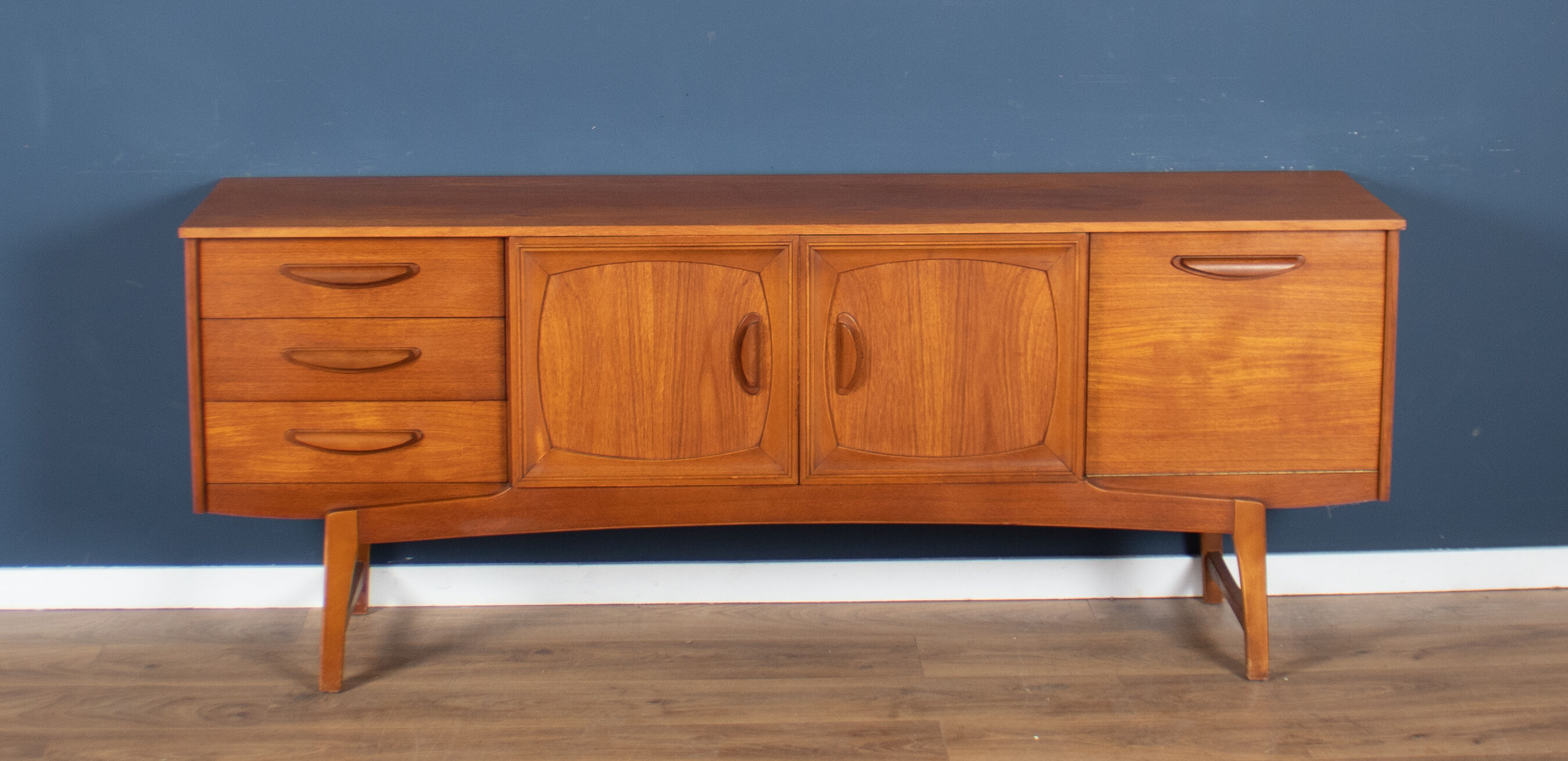 Retro teak 1960s stonehill mid century sideboard