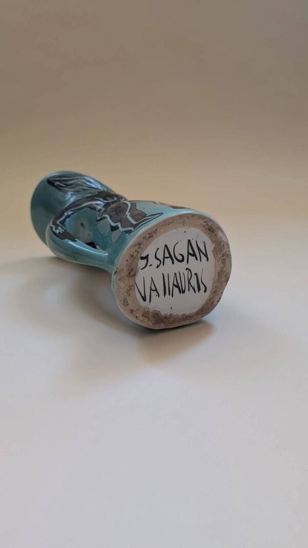 Pichet en céramique de Jacques Sagan à Vallauris