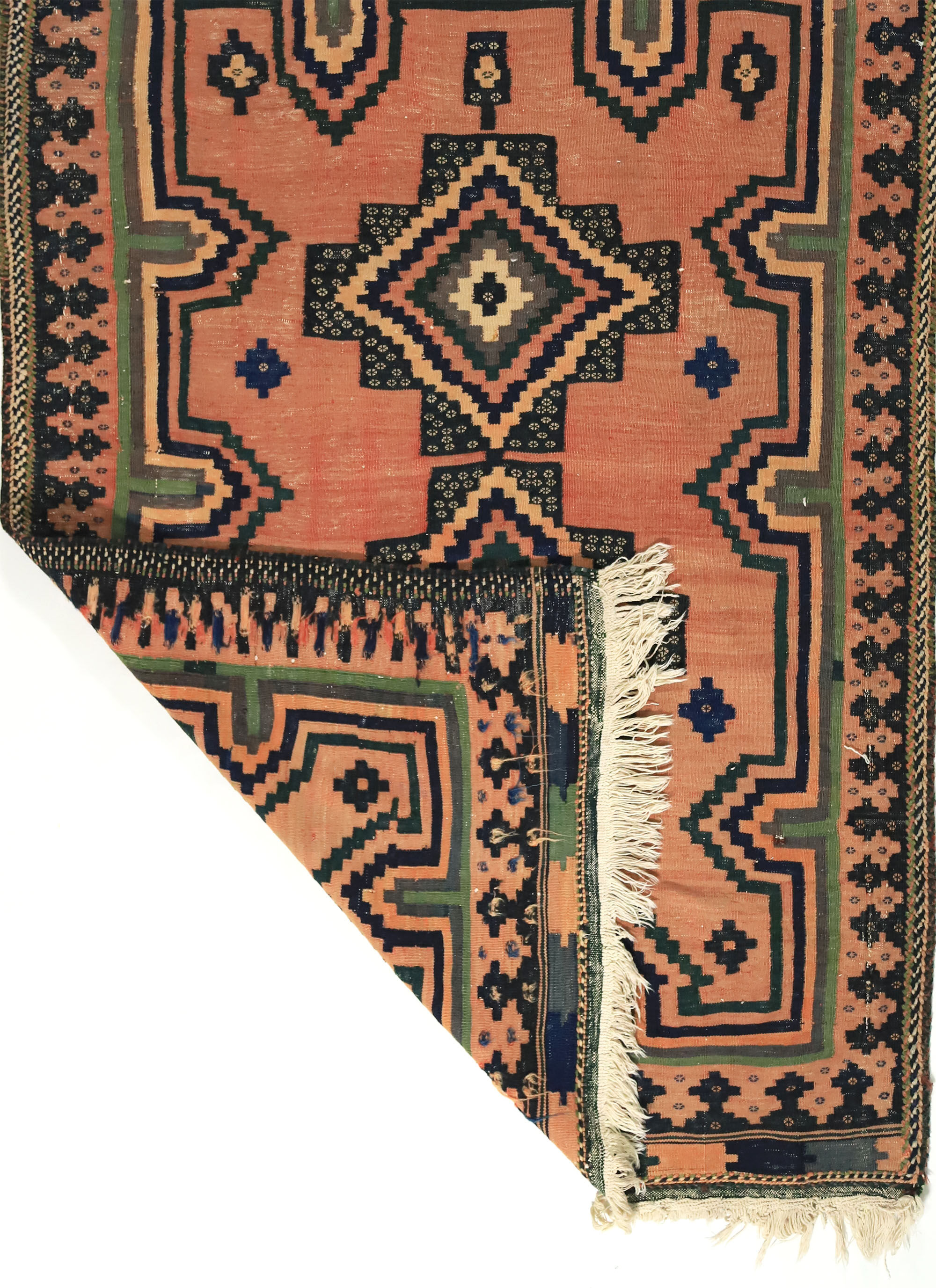 Anatolian handmade kilim rug 184 cm x 125 cm