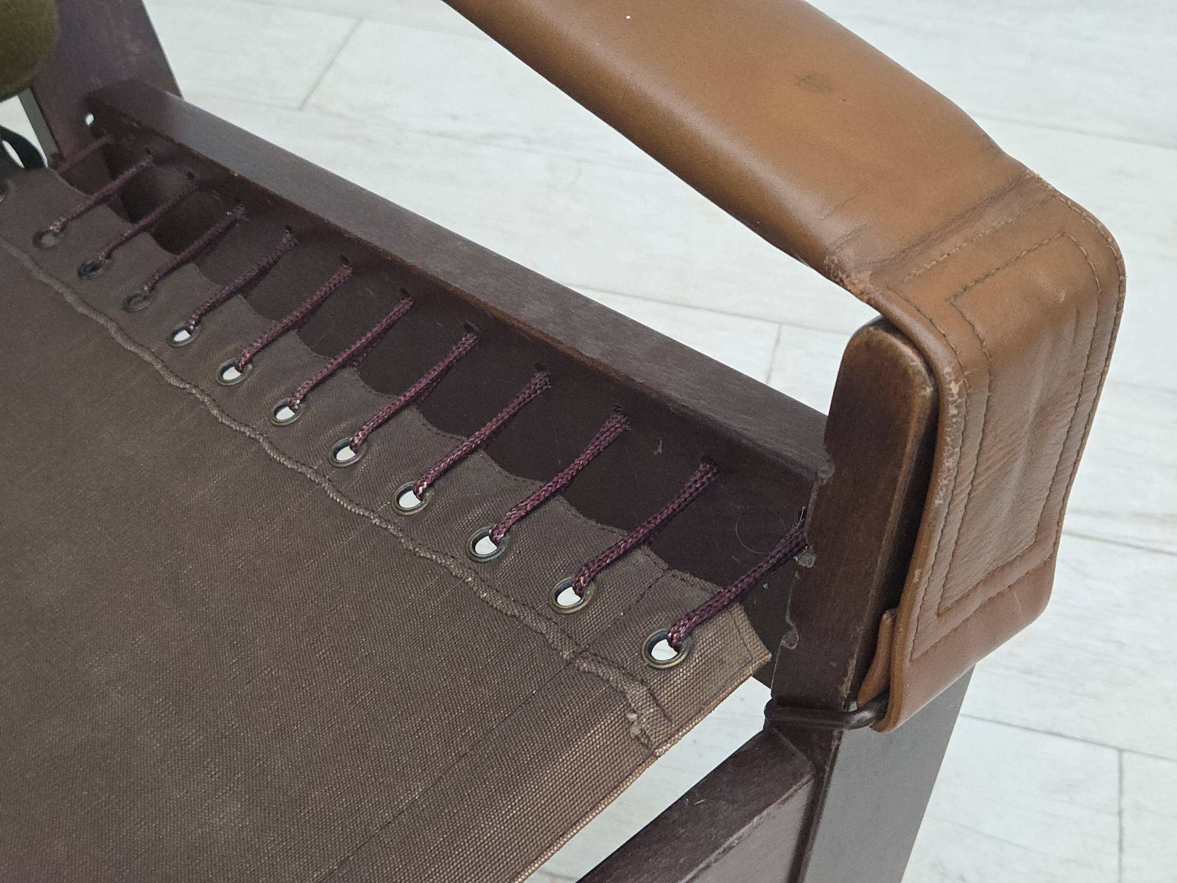 1970s, Norwegian design by Peter Opsvik for Westnofa, highback armchair.