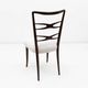 Attributed to Guglielmo Ulrich Mid-Century Dinning Chairs,1940s,Set of four