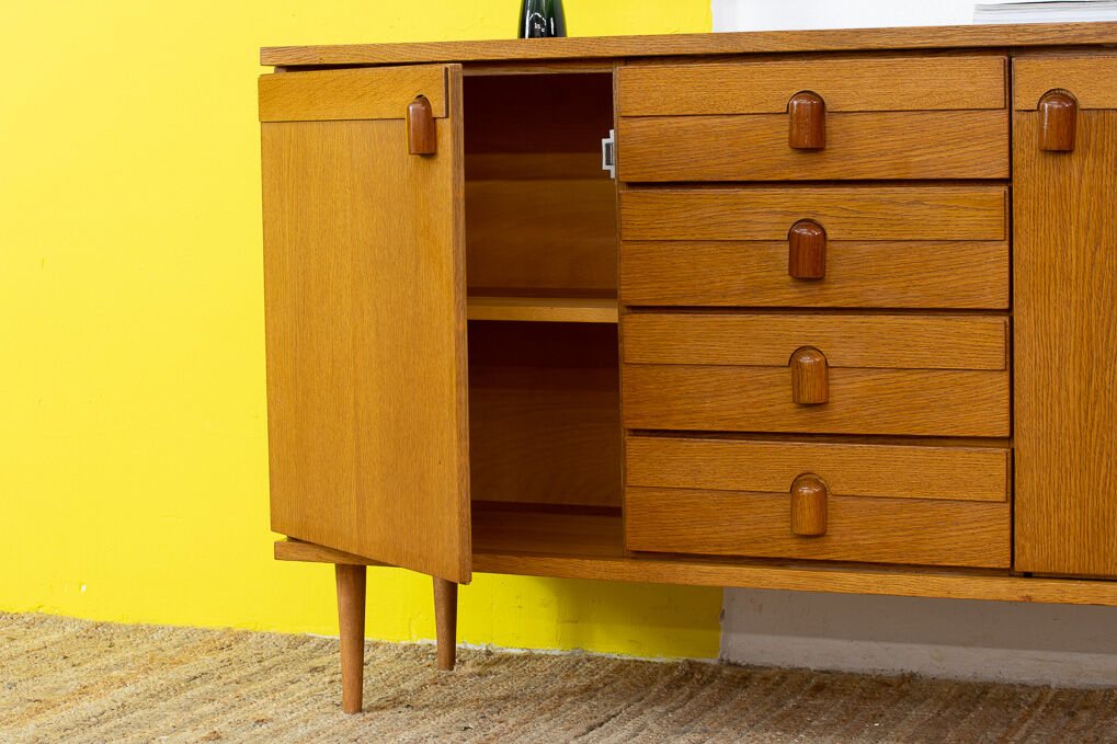Vintage Scandinavian sideboard – 135 cm