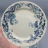 Lot 9 plate plates hb & cie earth of iron - sevigne 23 cm