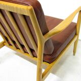 1950s Danish "USA 143" Lounge Chair by Folke Ohlsson for P Jeppesens