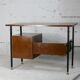 Bureau en bois léger, France, circa 1950