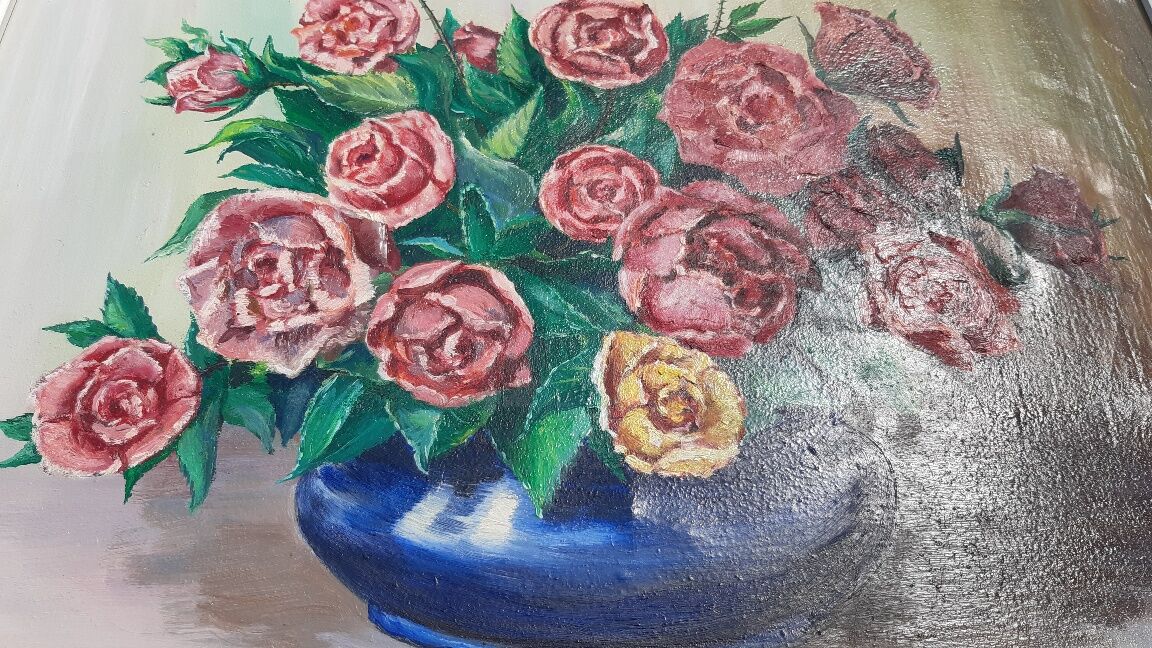 Oil on canvas by Arthur Gerthoffert 1977