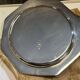 Silver-plated metal coaster by Christofle, Villars model.