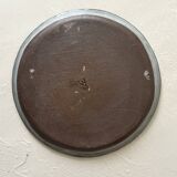 Glazed ceramic plate (stoneware), Chantal & Thierry Robert 1970