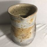 Ancien pichet céramique grès gris années 50 vintage