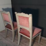 Paire de chaise de style Louis XVI