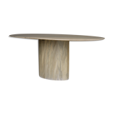 Table à manger en marbre italien années 1970