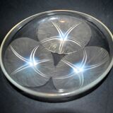 Bowl Plate Bindweed Volubilis in opalescent glass R. Lalique France 1921
