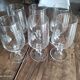 Lot de 6 verres à vin hauts de dégustation pied hexagonal