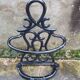 Enamelled cast iron umbrella rod holder
