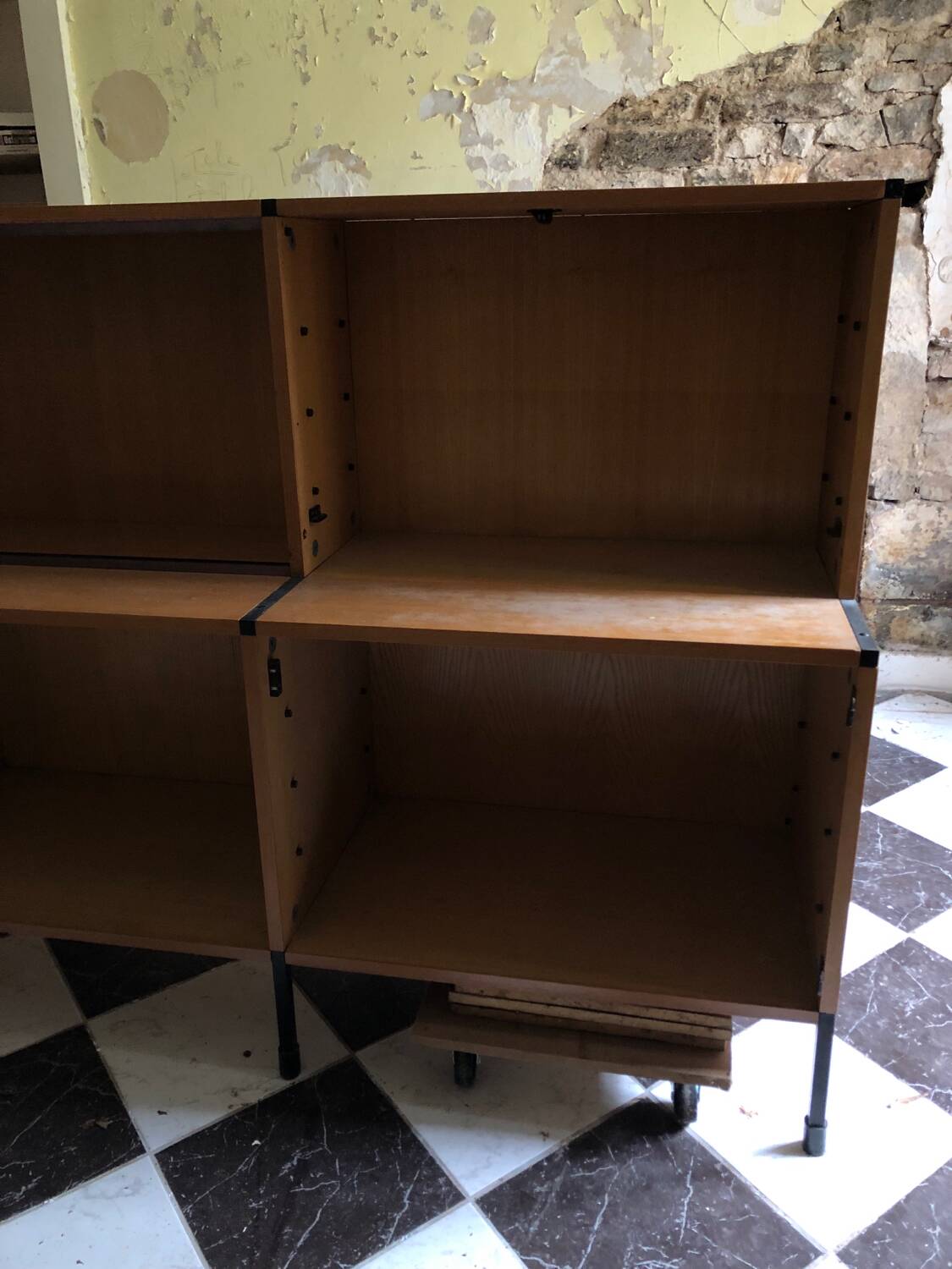 Minvielle high ash furniture / bookcase / sideboard