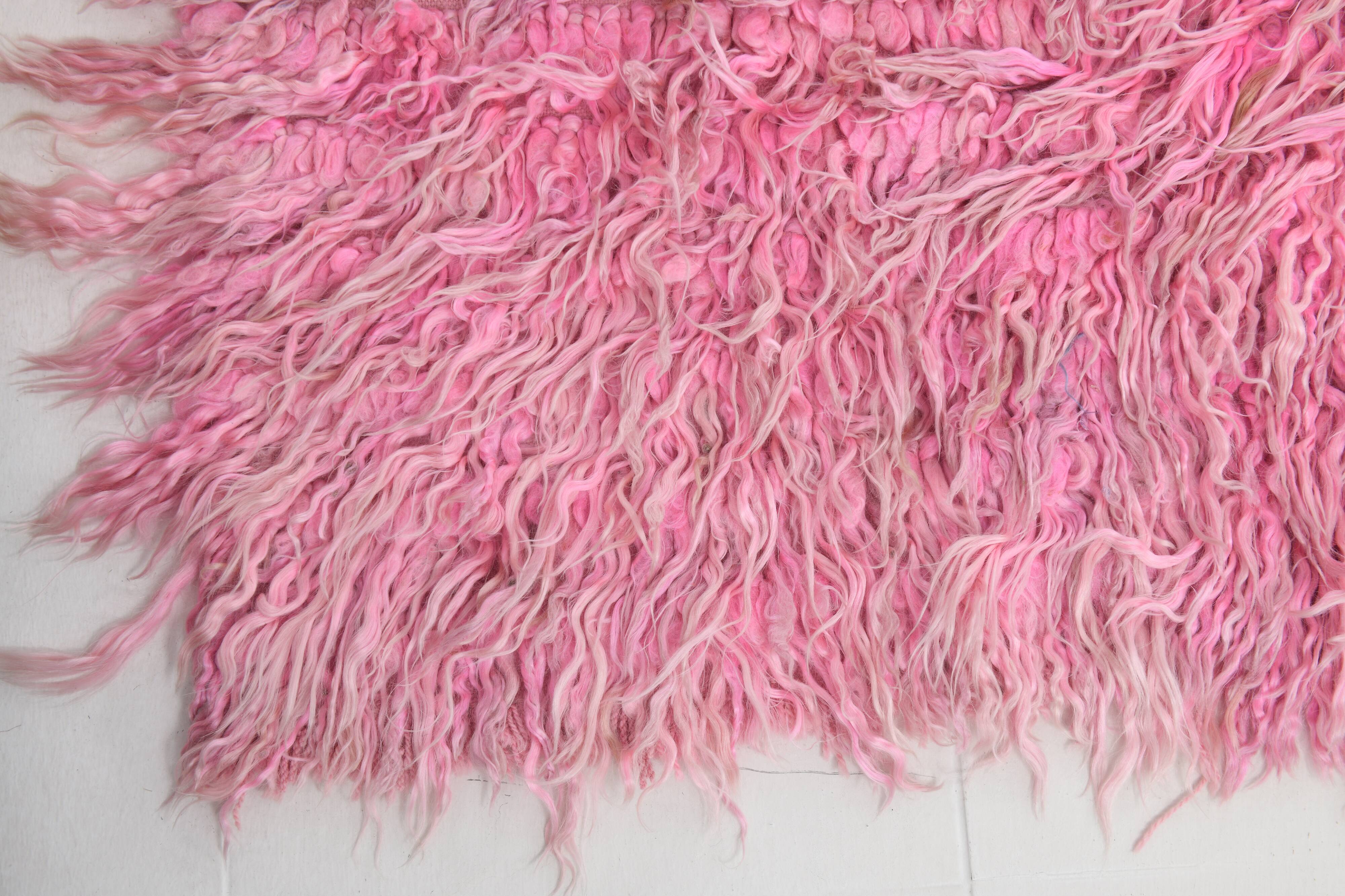 8x11 dusty pink anatolian vintage rug,243x334cm