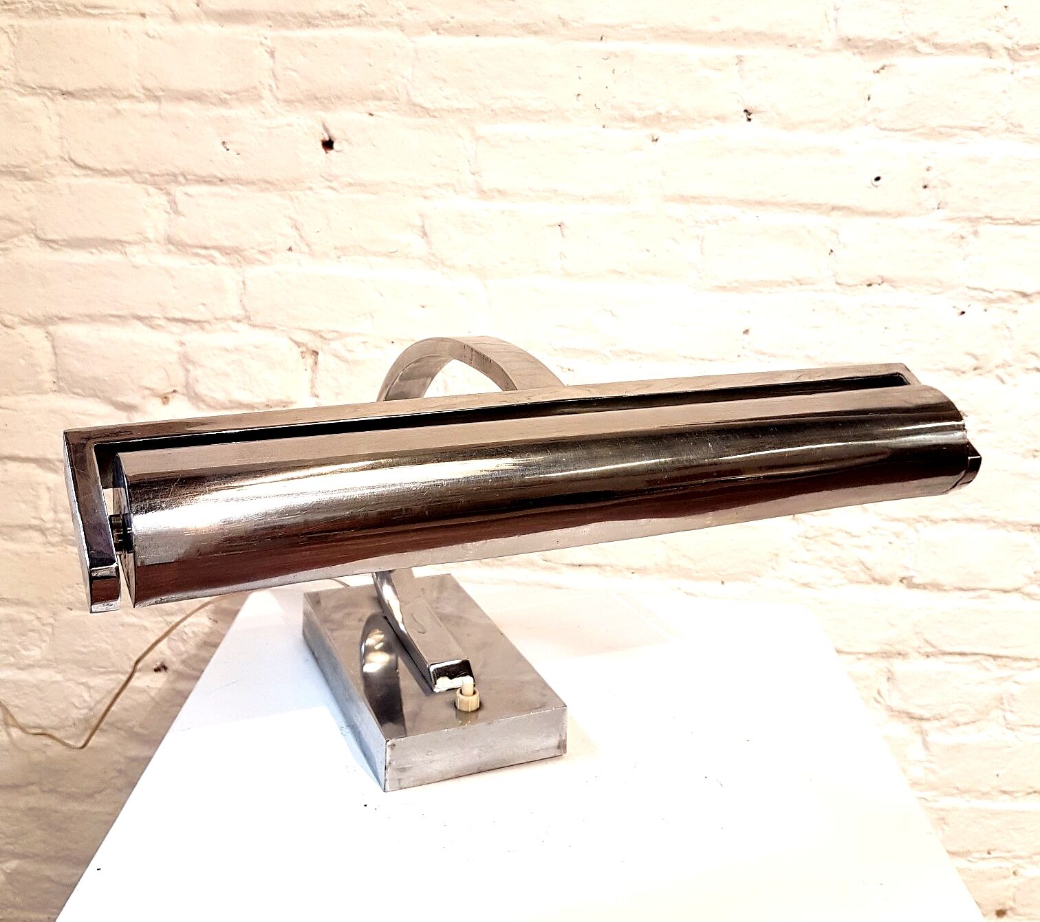 Desk lamp bahaus chrome Ca. 1930