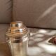 Citrus press tumbler in silver metal