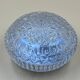 Vintage relief-moulded glass ceiling light