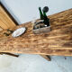 Old very large convent table