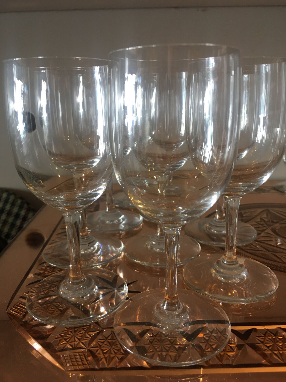 Verres en cristal de Baccarat