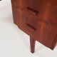 Bureau en teck design scandinave des années 70