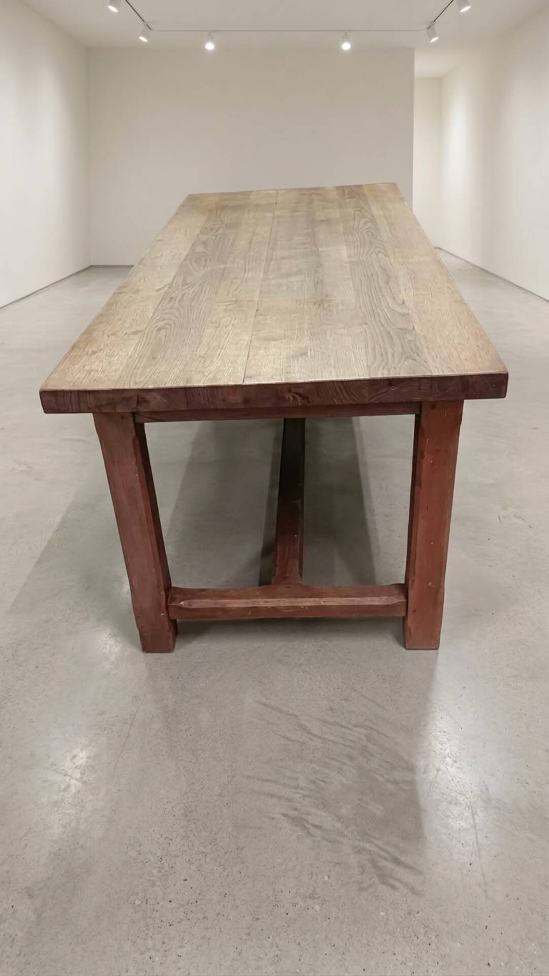Oak farmhouse table