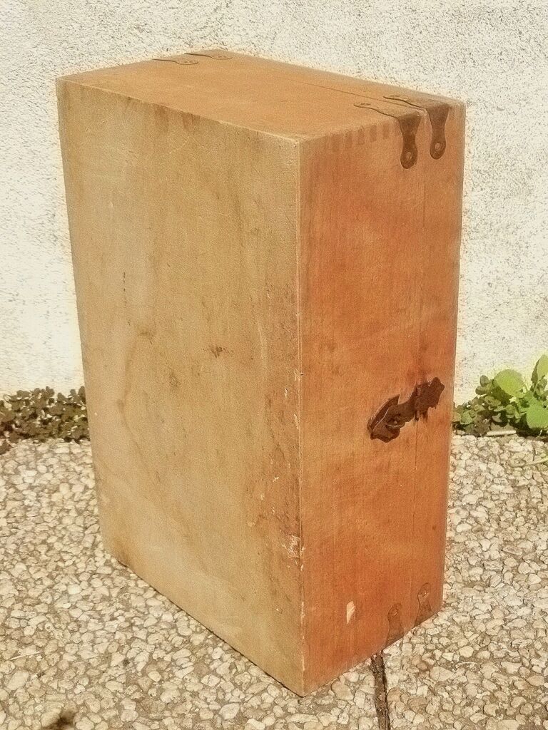 Vintage wooden crate