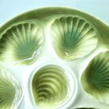 10 earthenware shell plates in the 70s