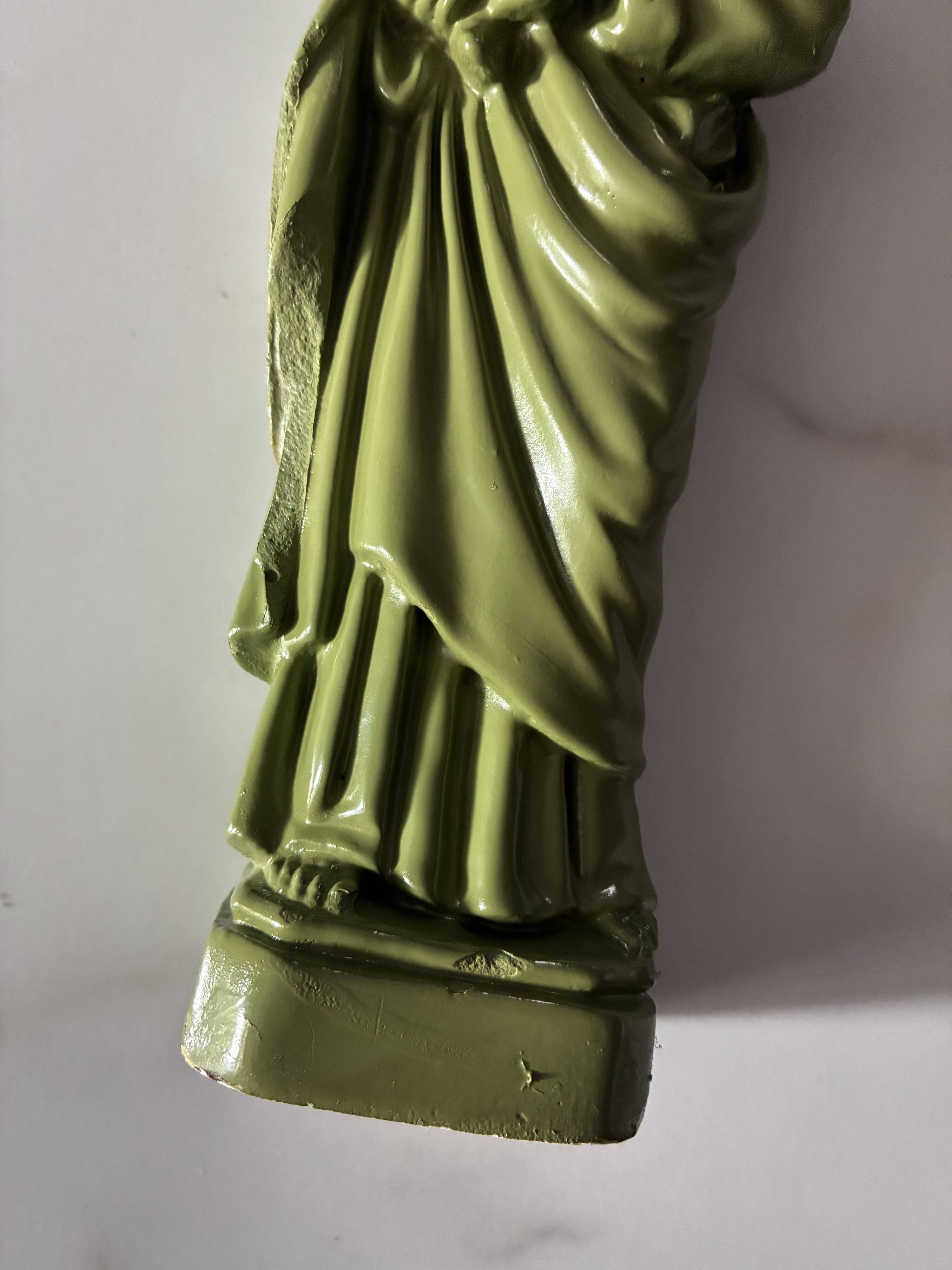 Statuette St Joseph et l'enfant Jésus décalée