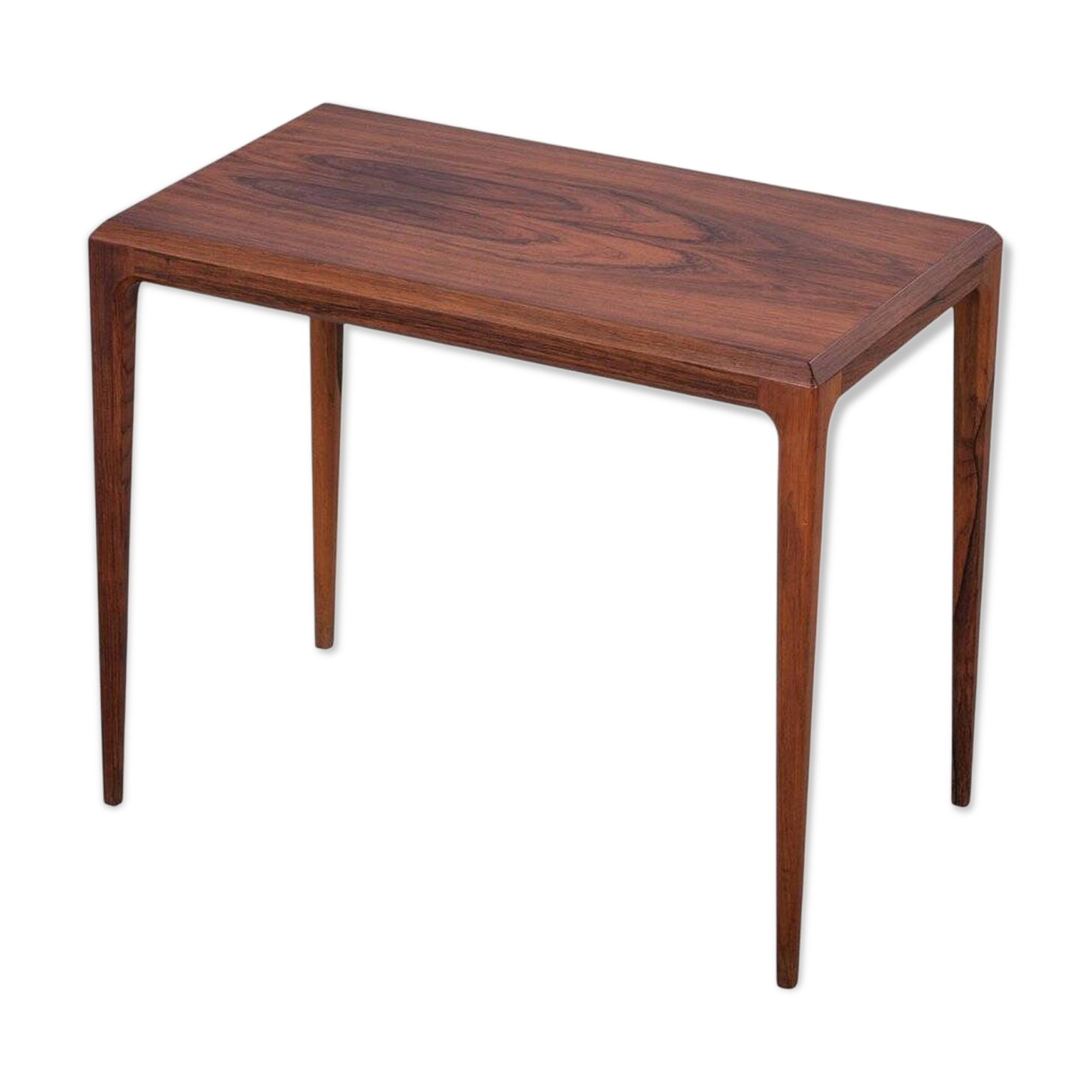 Rosewood Side Table by Johannes Andersen for Silkeborg Møbelfabrik, Denmark, 1960s