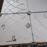 Art Deco mirror with beveled edges