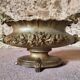 Large antique cast iron planter on a stand, France, circa 1900.