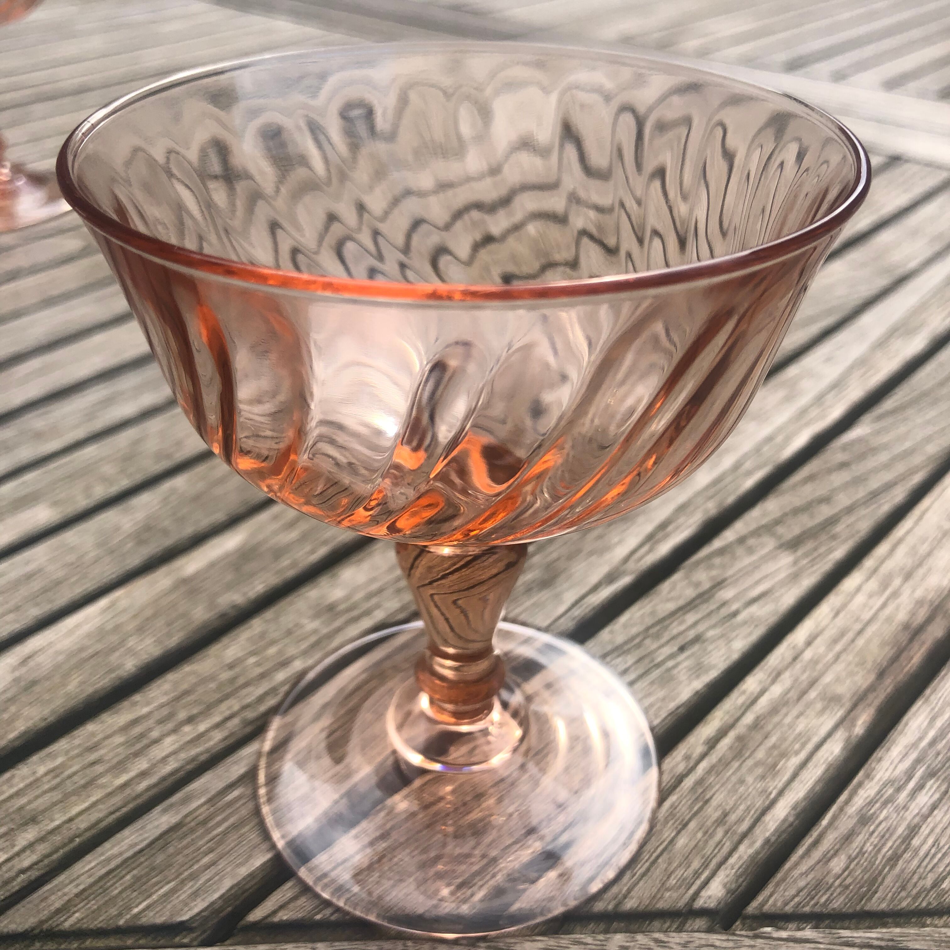 Champagne or cocktail glass Luminarc model Rosaline
