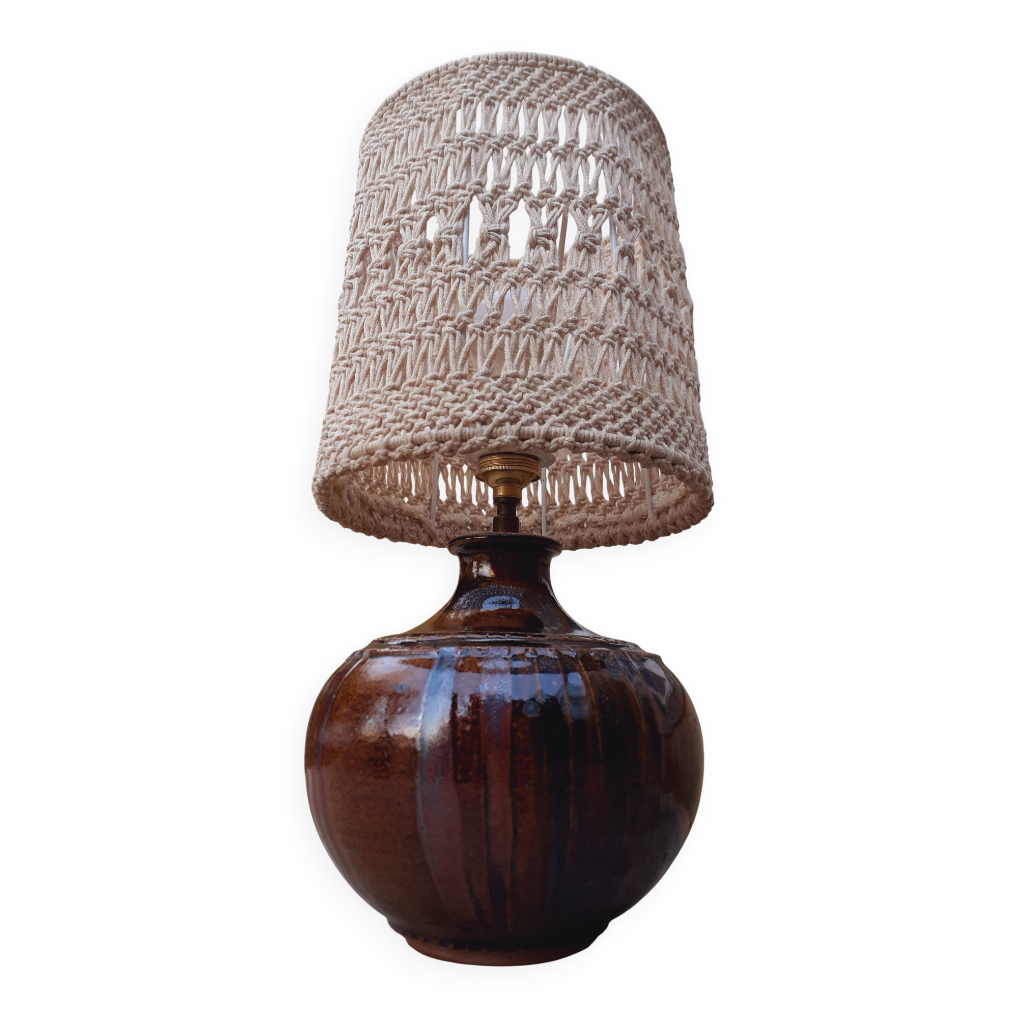 Ceramic lamp from the 50s/60s.