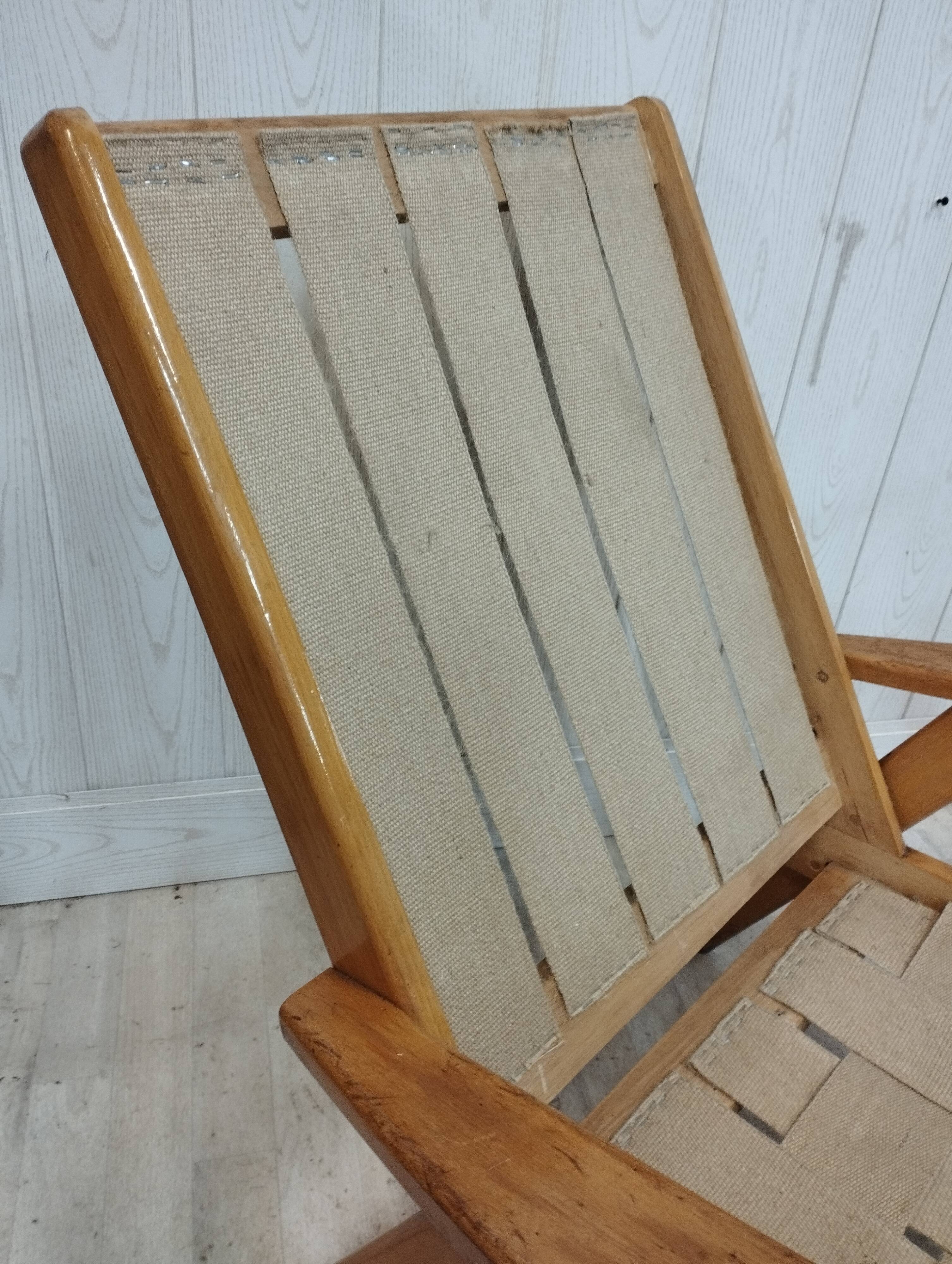 Vintage armchair compass feet