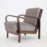 1940s Art Deco Armchair, Czechoslovakia