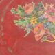 Large plate in painted sheet metal Napoleon III