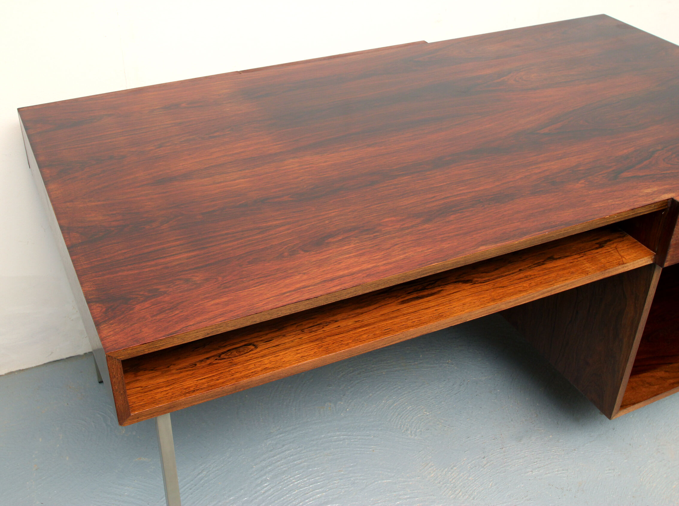 1970s desk in rosewood