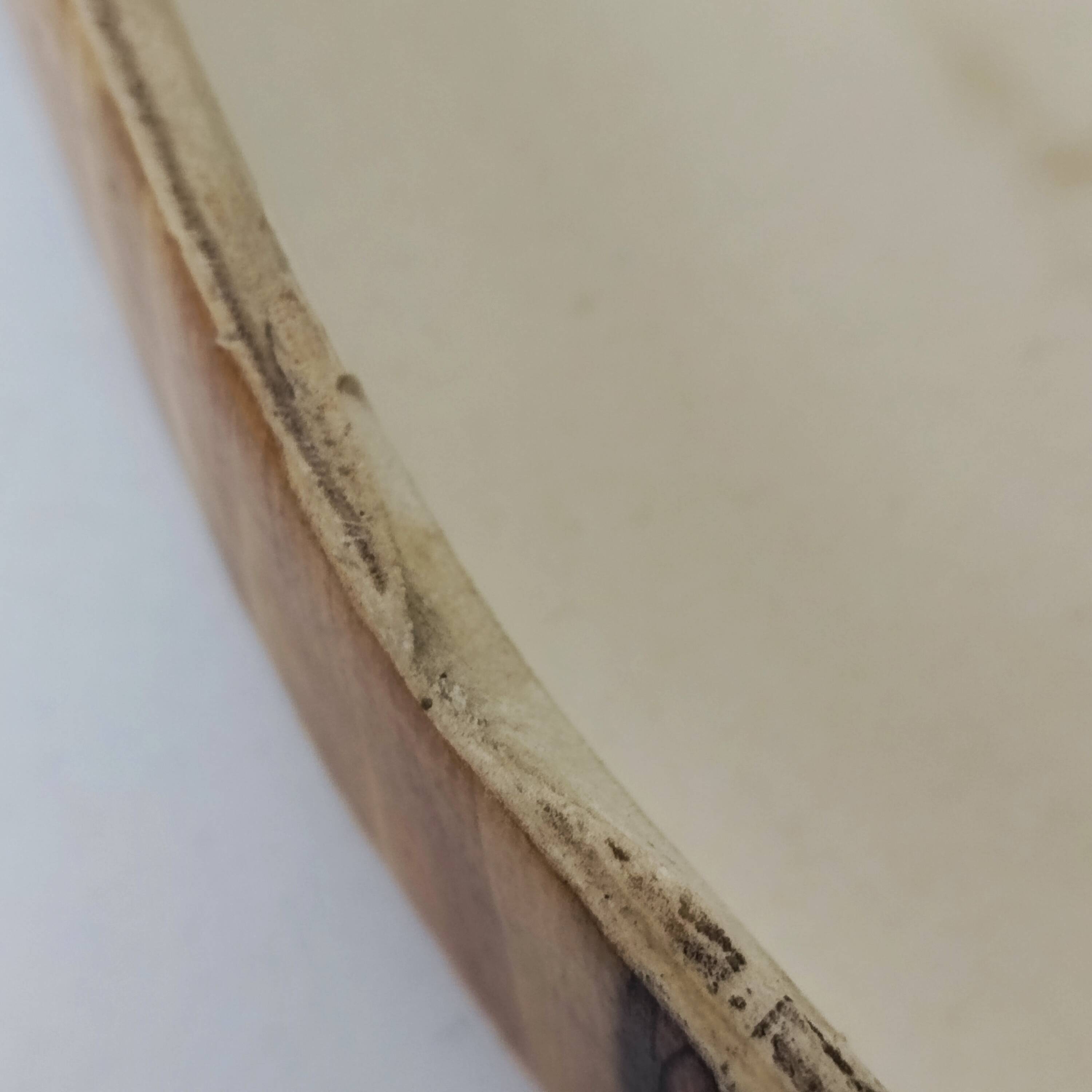 "Faux wood" dish Vallauris 60'