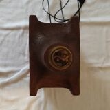 Terracotta lamp from the 70s Roche Bobois