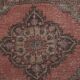 Vintage Turkish rug from Oushak, hand-woven 96x364 cm