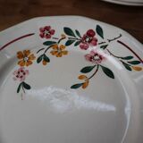 6 Sarreguemines flat plates, Bitche model