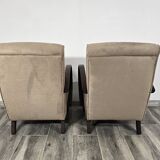 Armchairs by Jindrich Halabala, 1940s, Set of 2