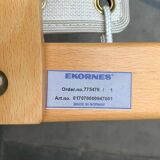 Siesta lounge chair set in Norwegian leather with ottoman by Ingmar Relling for Ekornes