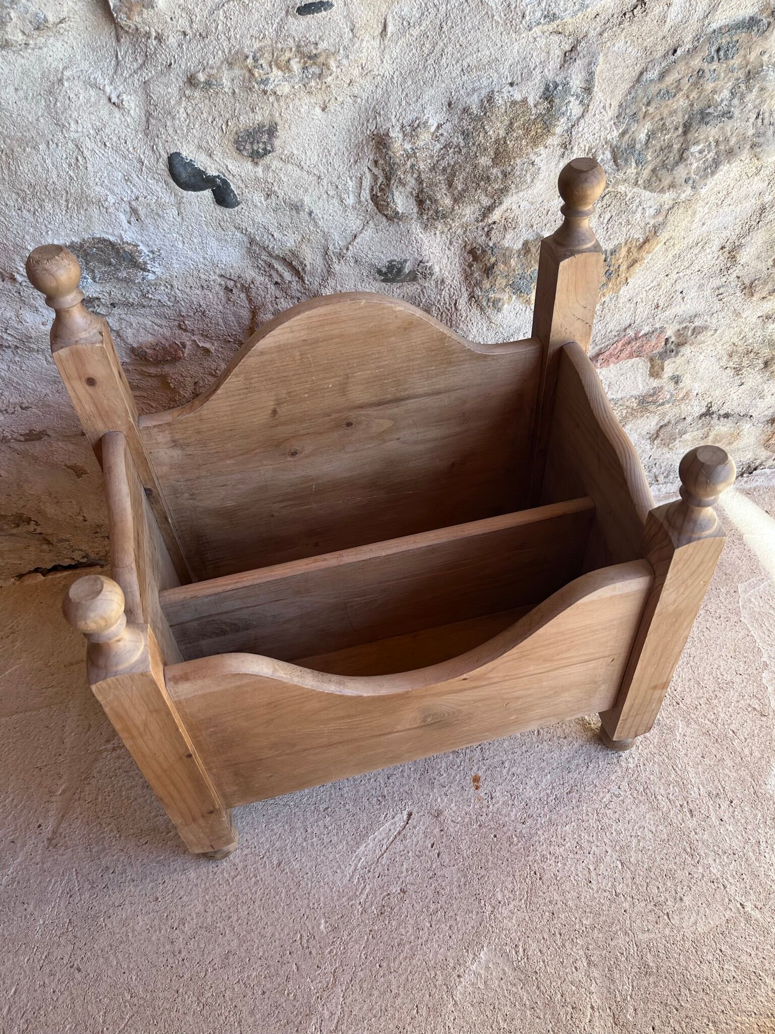 Wooden magazine holders