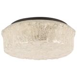 Round Murano glass ceiling light by Limburg, Germany, 1970s