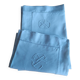 Pair of old linen & cotton pillowcases - ac monogram
