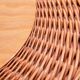 Mid century rattan coffe table by Jan Kalous for ÚLUV, 1960´s, Czechoslovakia