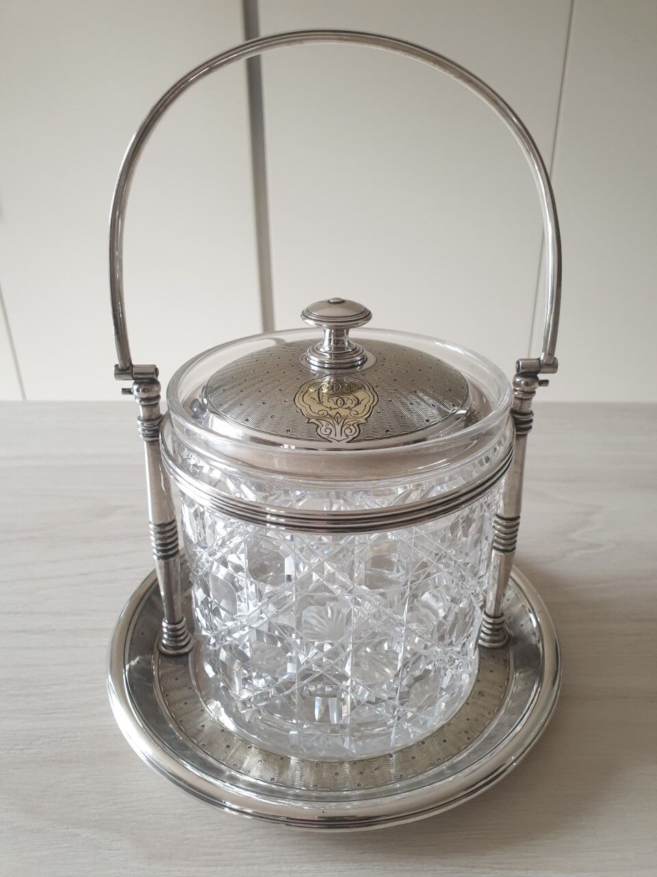 Christofle Cookie Jar